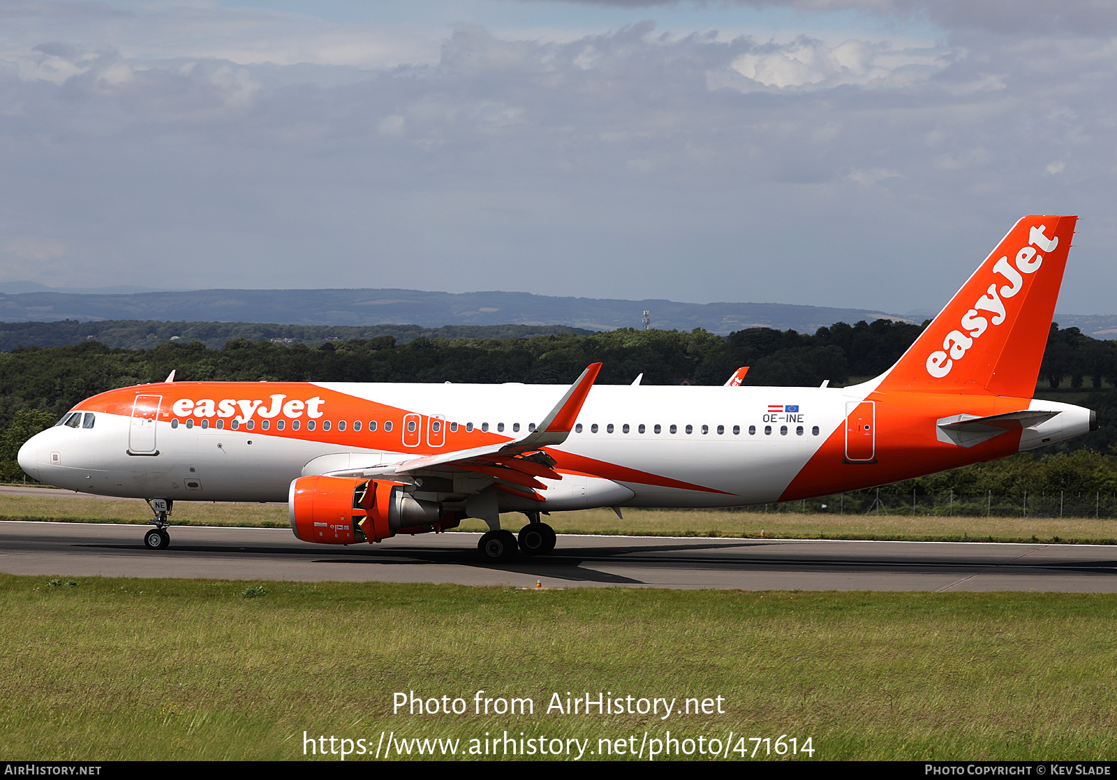 Aircraft Photo of OE-INE | Airbus A320-214 | EasyJet | AirHistory.net #471614