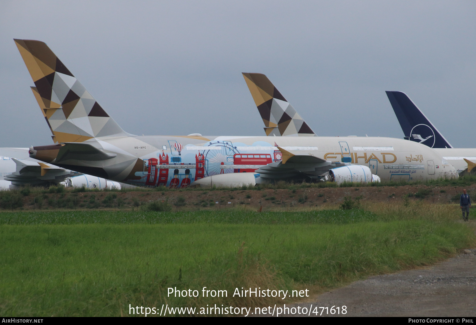 Aircraft Photo of A6-APC | Airbus A380-861 | Etihad Airways | AirHistory.net #471618