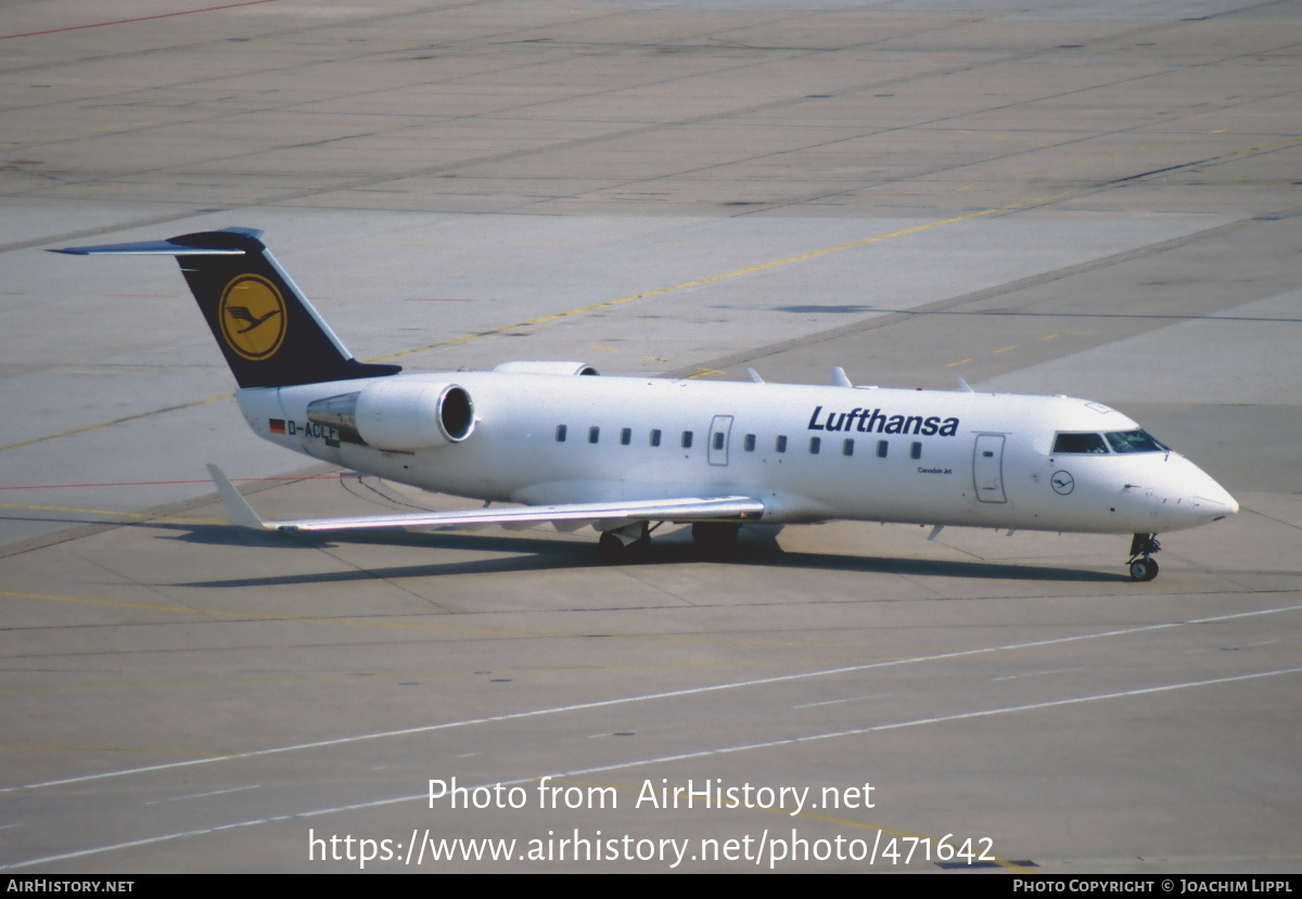 Aircraft Photo of D-ACLF | Canadair CRJ-100LR (CL-600-2B19) | Lufthansa | AirHistory.net #471642