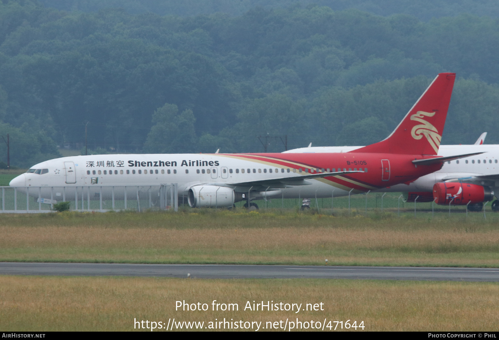 Aircraft Photo of B-5105 | Boeing 737-97L | Shenzhen Airlines | AirHistory.net #471644