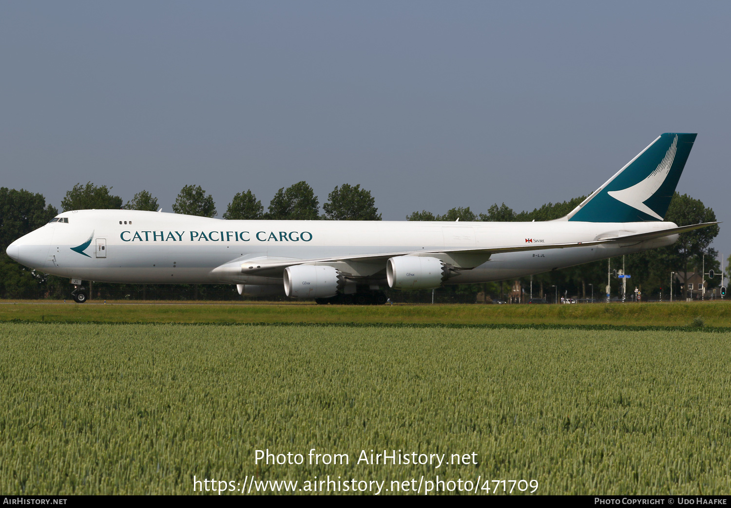 Aircraft Photo of B-LJL | Boeing 747-867F/SCD | Cathay Pacific Airways Cargo | AirHistory.net #471709