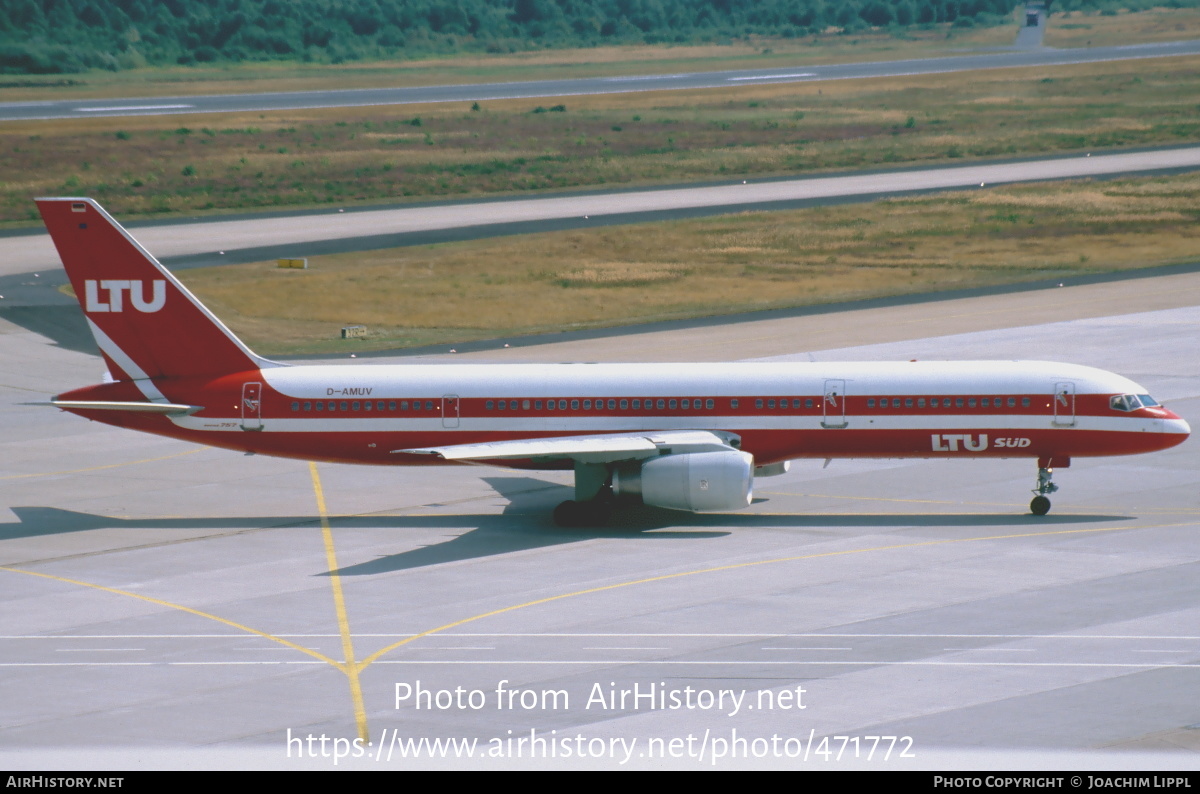 Aircraft Photo of D-AMUV | Boeing 757-2G5 | LTU Süd - Lufttransport-Unternehmen | AirHistory.net #471772