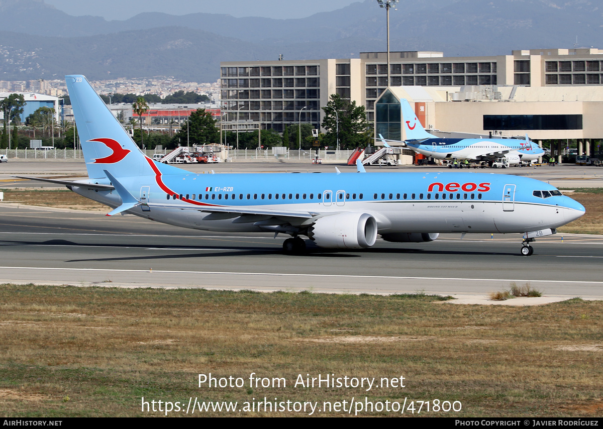 Aircraft Photo of EI-RZB | Boeing 737-8 Max 8 | Neos | AirHistory.net #471800