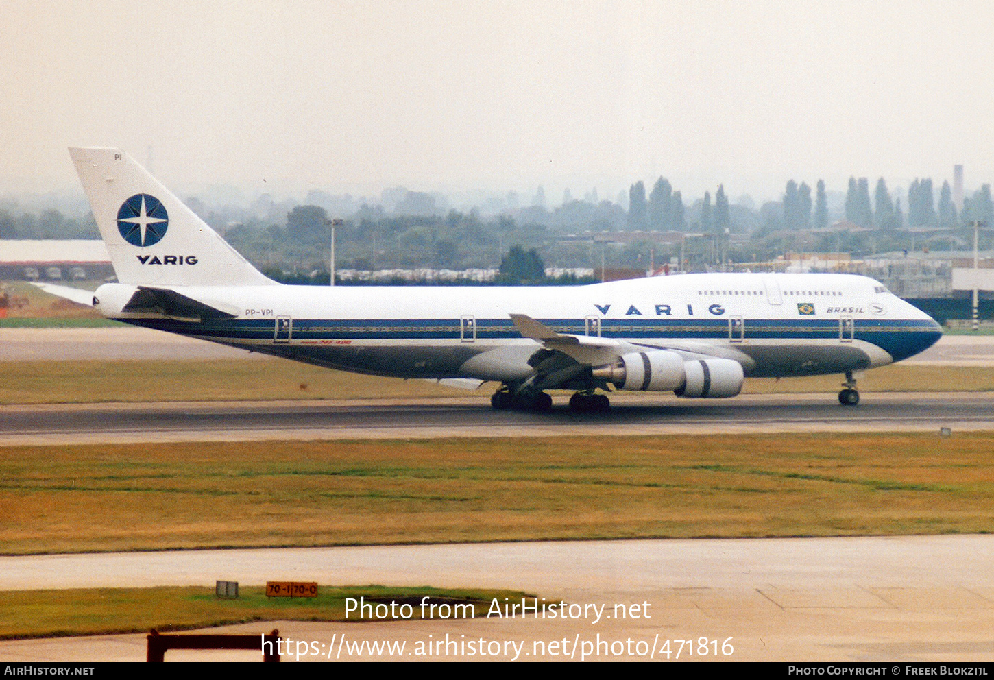 Aircraft Photo of PP-VPI | Boeing 747-475 | Varig | AirHistory.net #471816