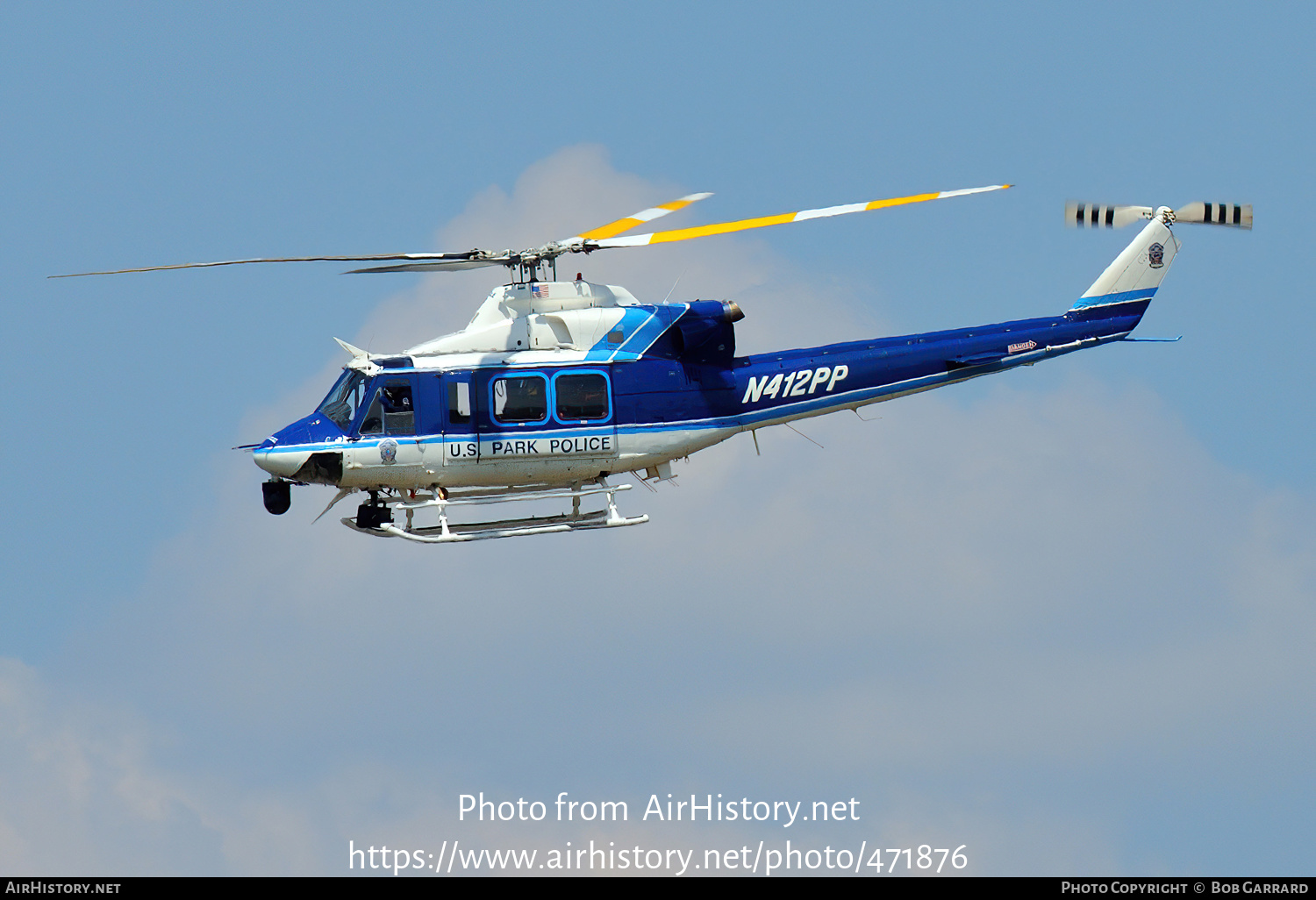 Aircraft Photo of N412PP | Bell 412 | United States Park Police | AirHistory.net #471876