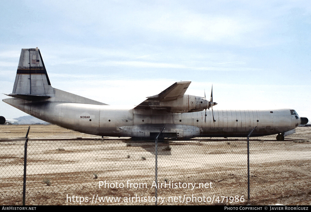 Aircraft Photo of N136AB / N136AR | Douglas C-133A Cargomaster | AirHistory.net #471986