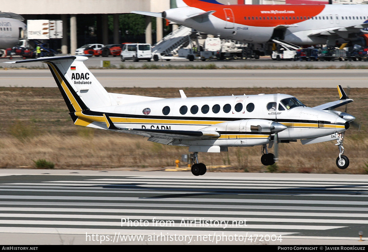 Aircraft Photo of D-CADN | Beech Super King Air 350 (B300) | ADAC Luftrettung | AirHistory.net #472004