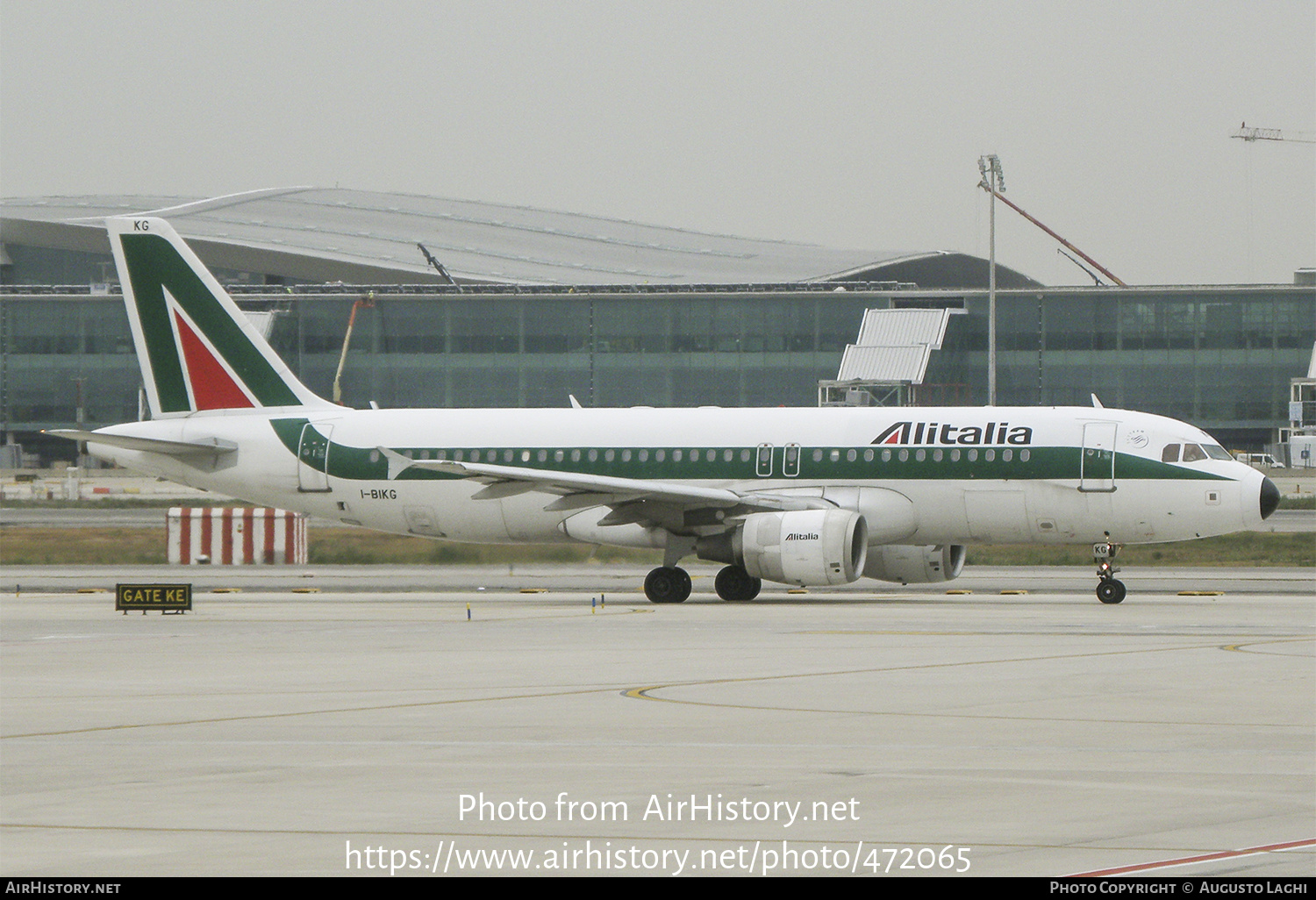 Aircraft Photo of I-BIKG | Airbus A320-214 | Alitalia | AirHistory.net #472065