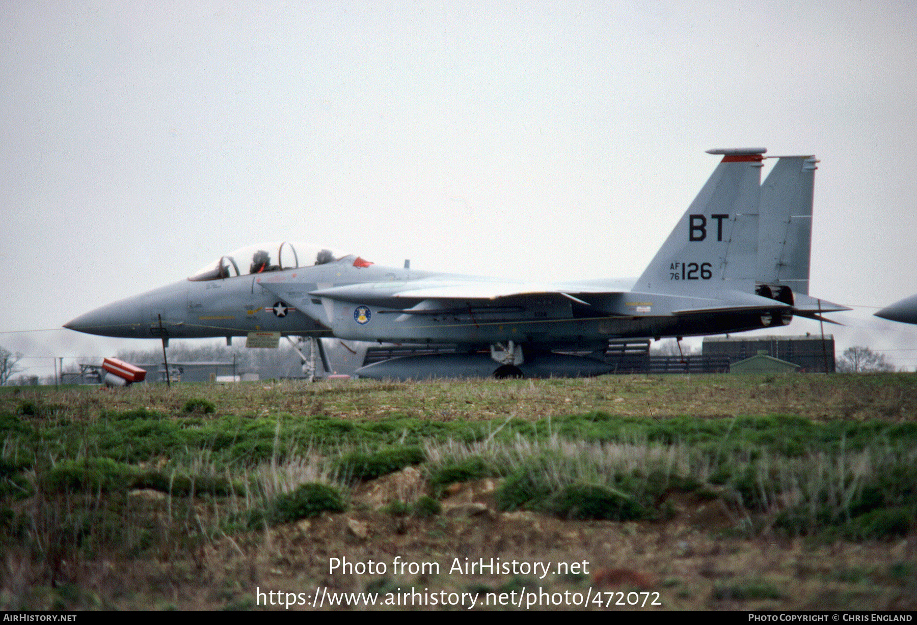 Aircraft Photo of 76-0126 / AF76-126 | McDonnell Douglas F-15B Eagle | USA - Air Force | AirHistory.net #472072