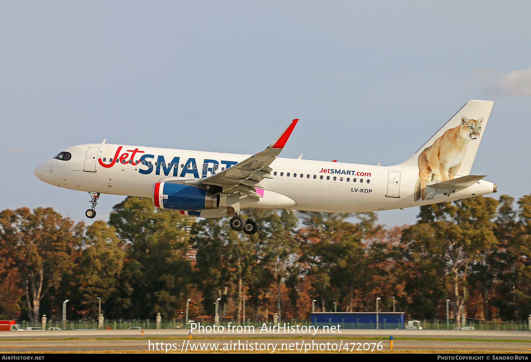 Aircraft Photo of LV-KDP | Airbus A320-232 | JetSmart | AirHistory.net #472076