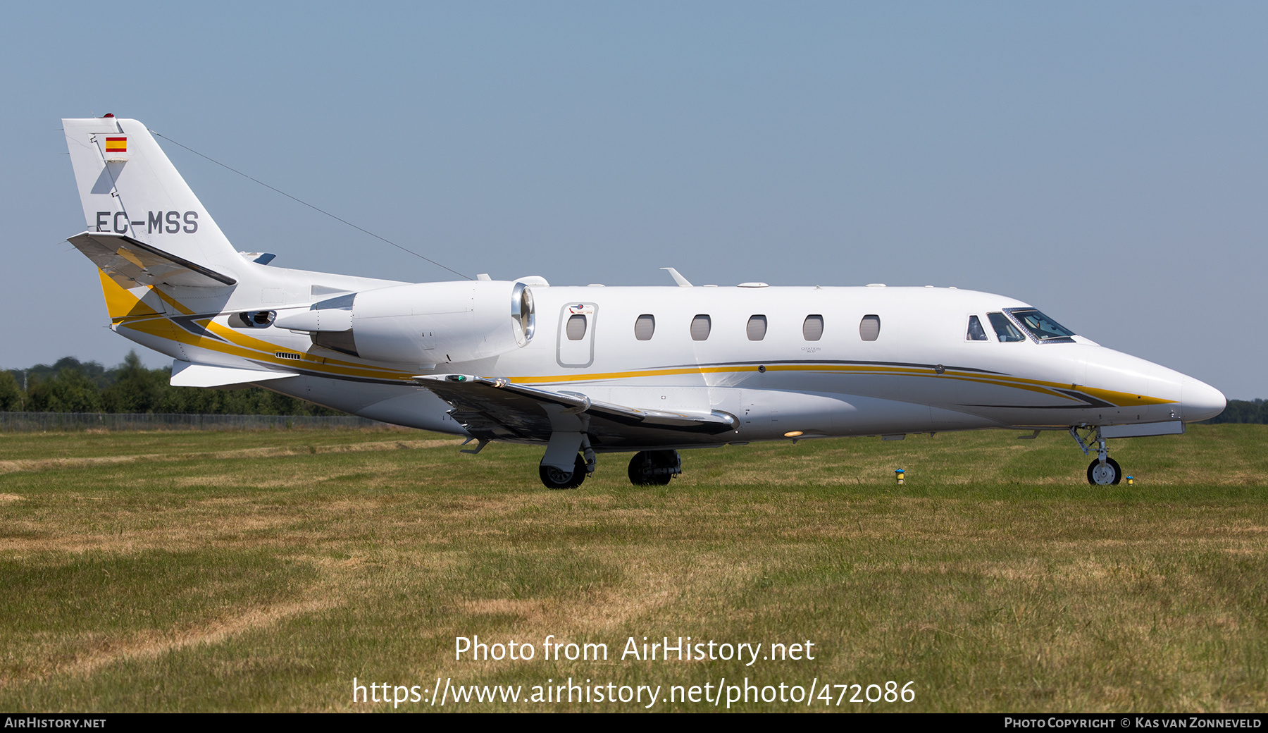 Aircraft Photo of EC-MSS | Cessna 560XL Citation XLS+ | AirHistory.net #472086