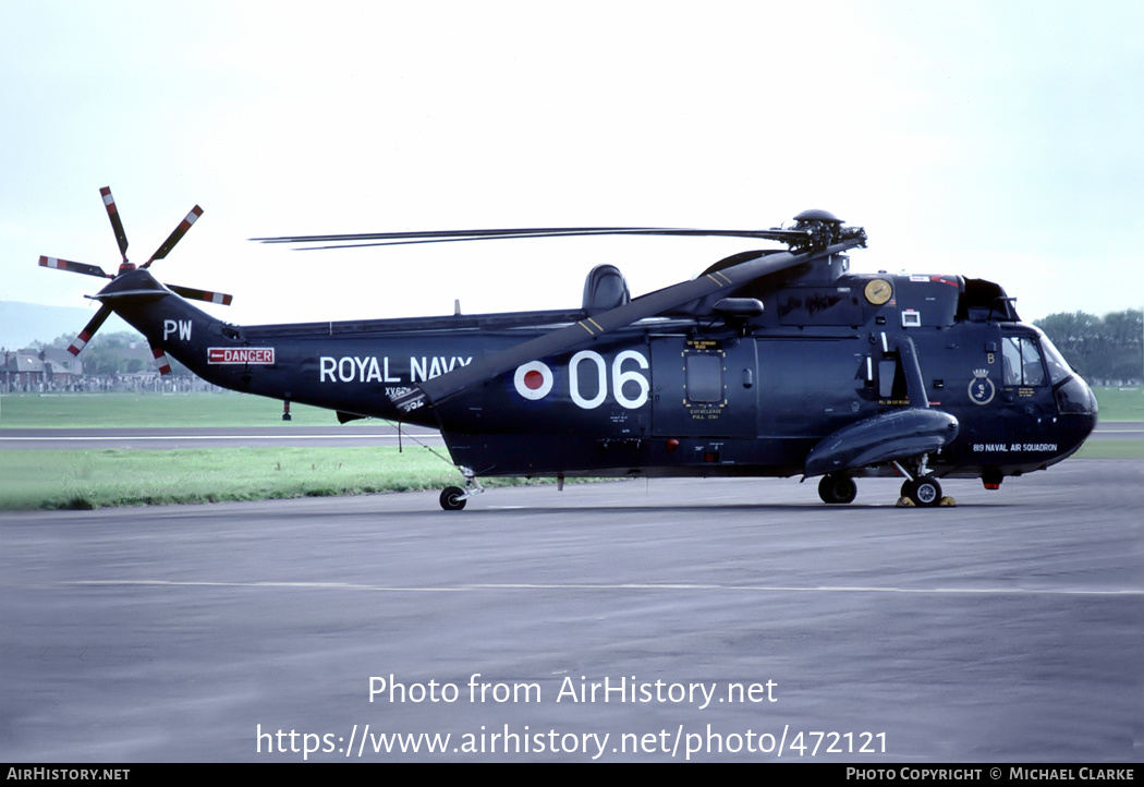 Aircraft Photo of XV674 | Westland Sea King HAS2A | UK - Navy | AirHistory.net #472121