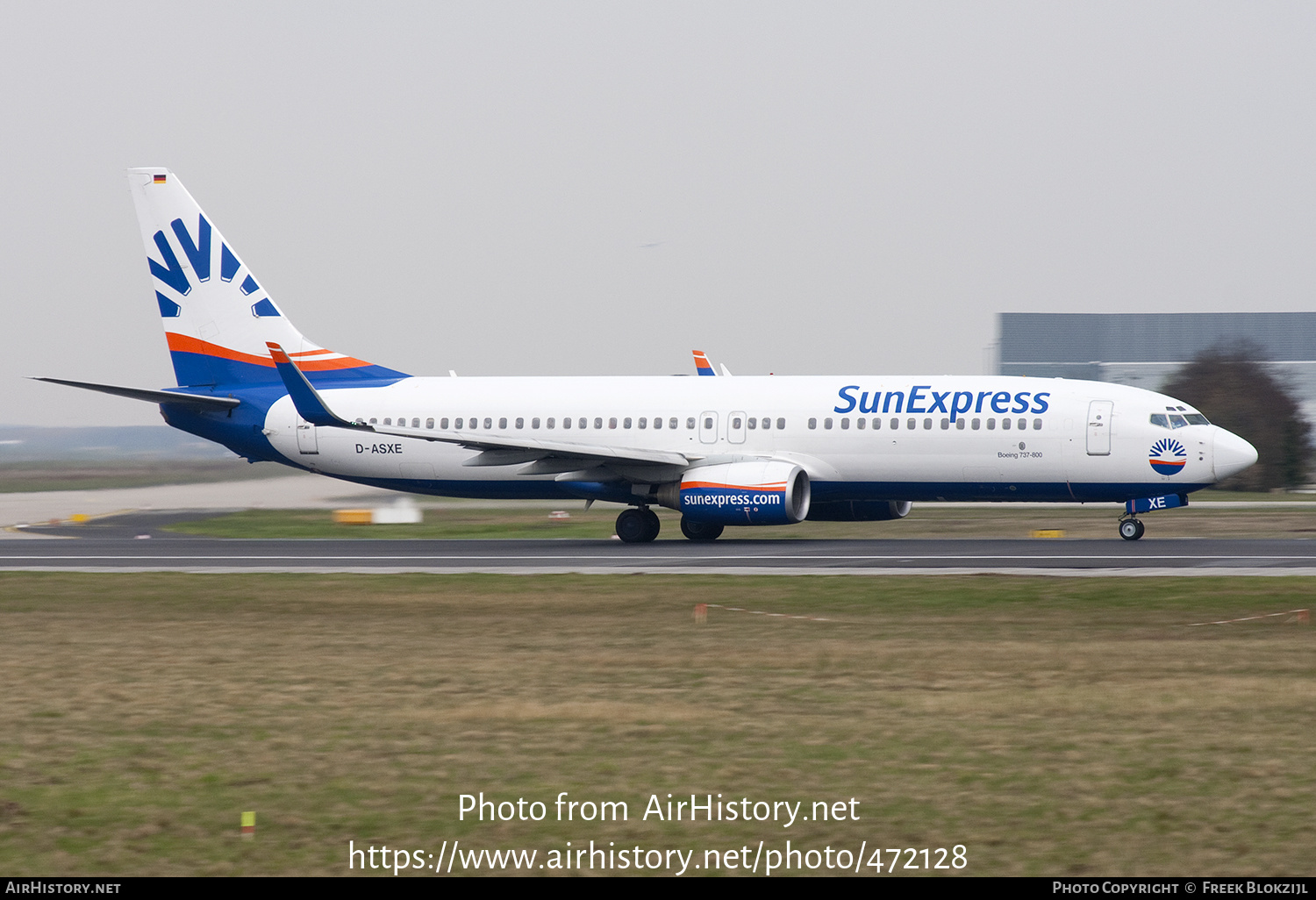 Aircraft Photo of D-ASXE | Boeing 737-8CX | SunExpress | AirHistory.net #472128