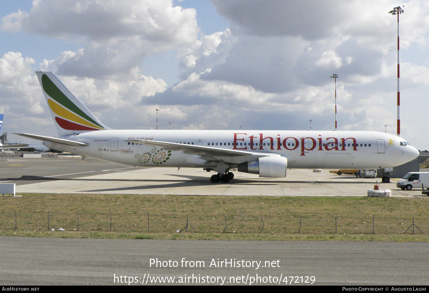 Aircraft Photo of ET-ALJ | Boeing 767-360/ER | Ethiopian Airlines | AirHistory.net #472129