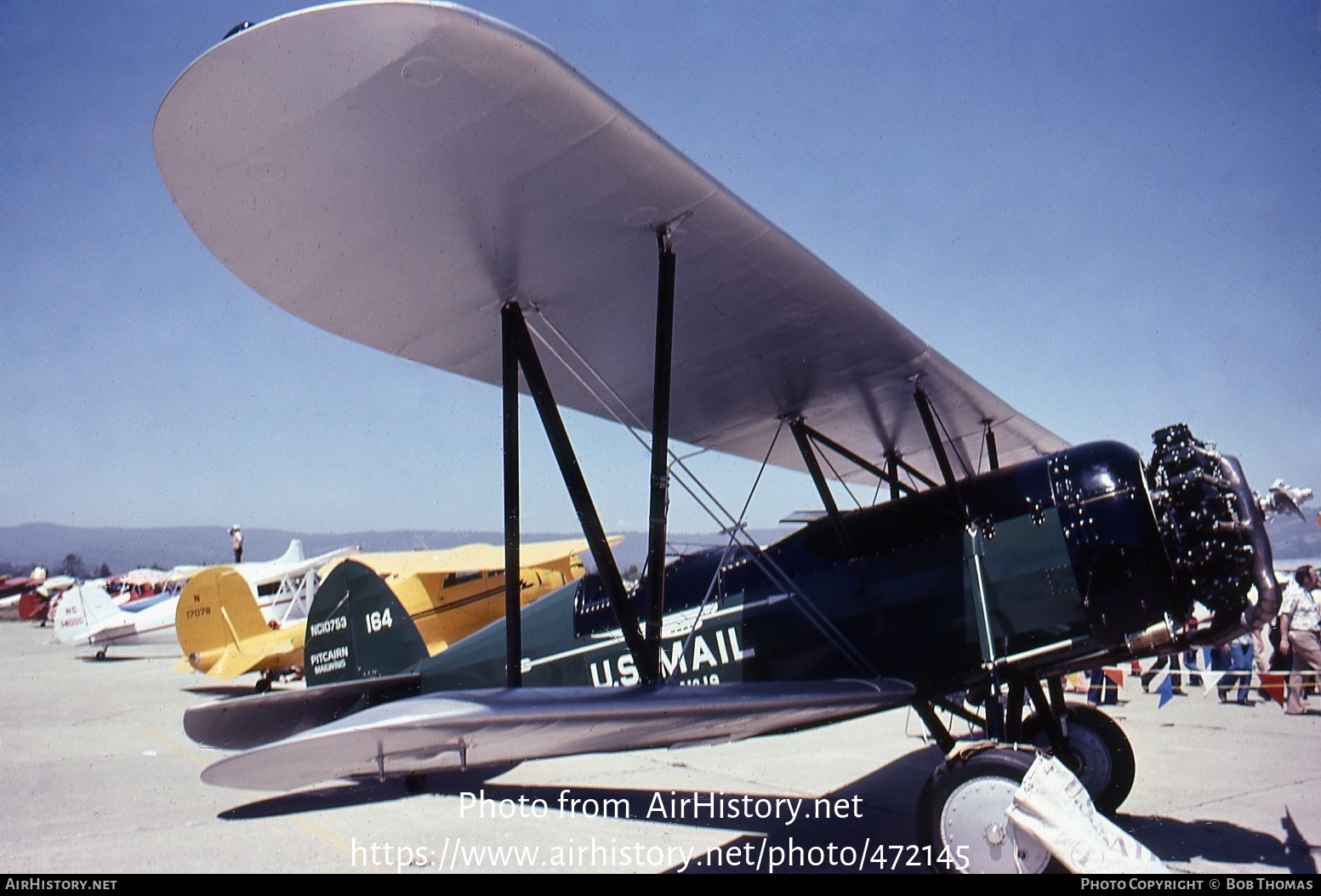 Aircraft Photo of N10753 / NC10753 | Pitcairn PA-8 Mailwing | US Mail | AirHistory.net #472145