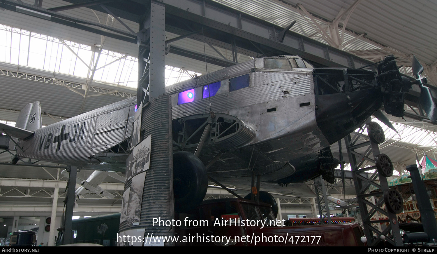 Aircraft Photo of 6821 | Junkers Ju 52/3m g4e | Germany - Air Force ...