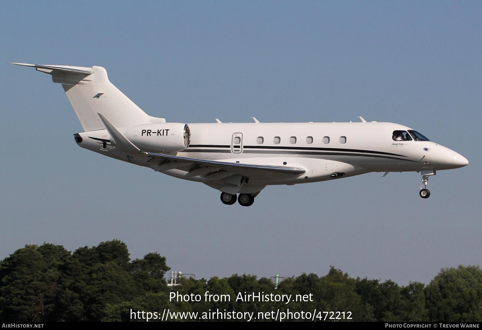 Aircraft Photo of PR-KIT | Embraer EMB-550 Praetor 600 | AirHistory.net #472212