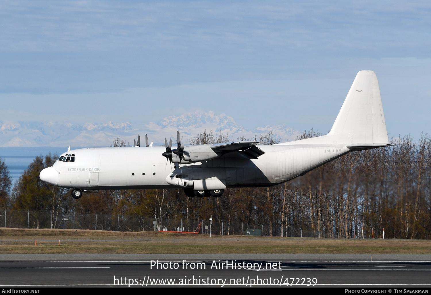 Aircraft Photo of P4-LAS | Lockheed L-100-30 Hercules (382G) | Lynden Air Cargo | AirHistory.net #472239