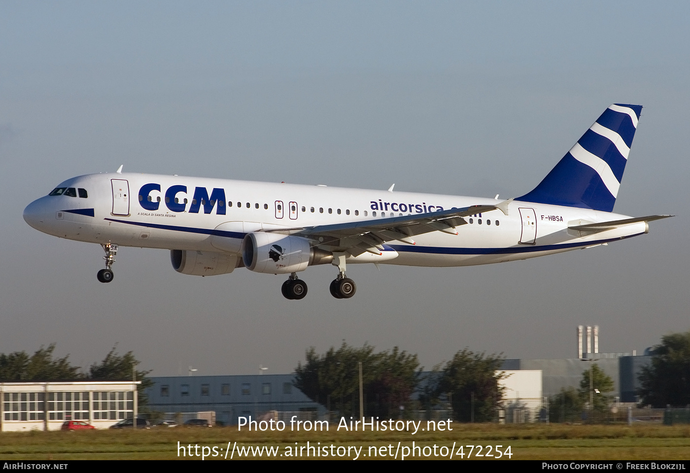 Aircraft Photo of F-HBSA | Airbus A320-216 | CCM Airlines - Compagnie Corse Méditerranée | AirHistory.net #472254