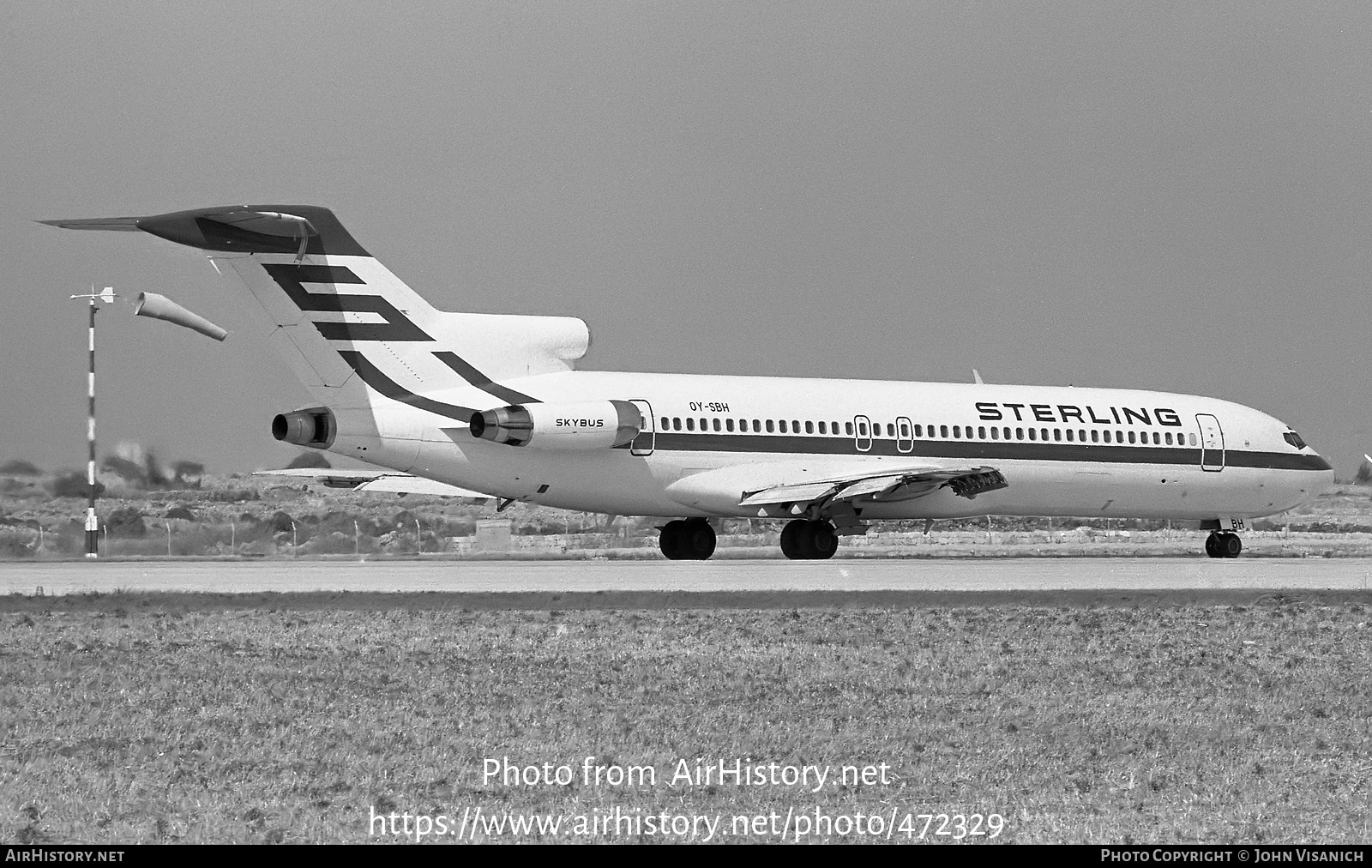 Aircraft Photo of OY-SBH | Boeing 727-2B7/Adv | Sterling Airways | AirHistory.net #472329