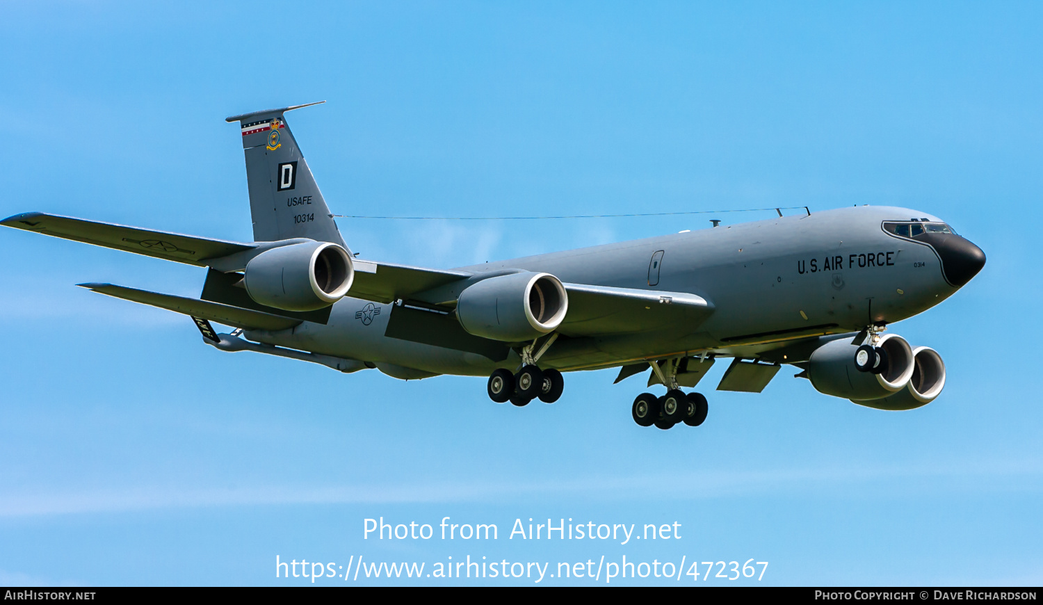 Aircraft Photo of 61-0314 / 10314 | Boeing KC-135R Stratotanker | USA - Air Force | AirHistory.net #472367