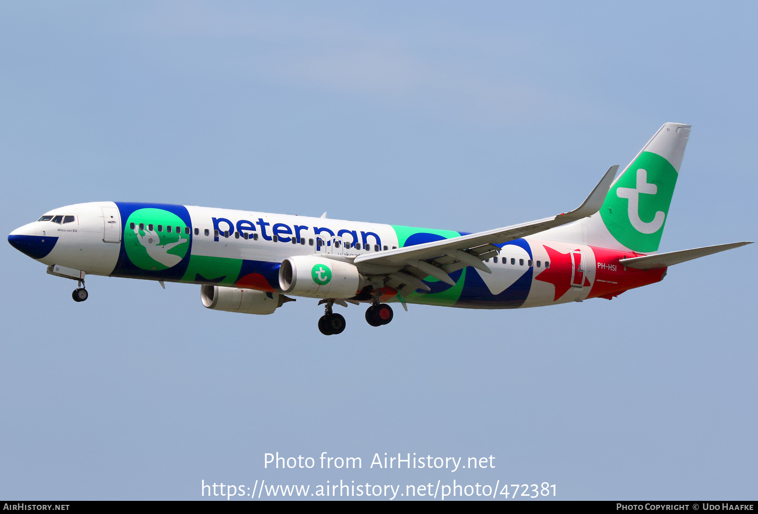 Aircraft Photo of PH-HSI | Boeing 737-8K2 | Transavia | AirHistory.net #472381