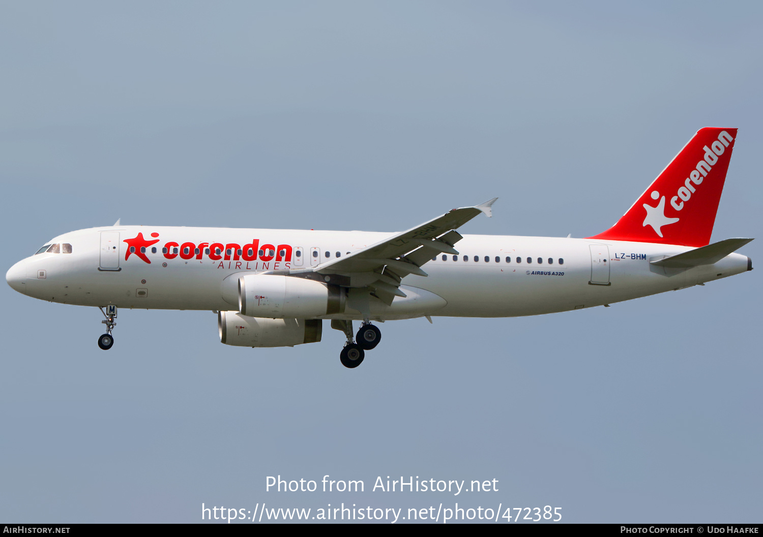 Aircraft Photo of LZ-BHM | Airbus A320-232 | Corendon Airlines | AirHistory.net #472385