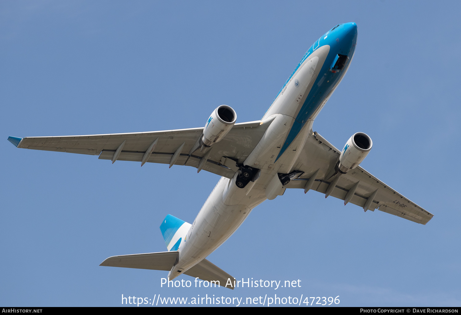 Aircraft Photo of LV-GIF | Airbus A330-202 | Aerolíneas Argentinas | AirHistory.net #472396