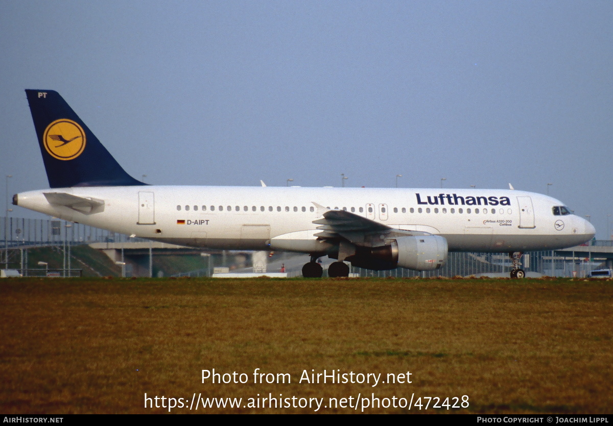 Aircraft Photo of D-AIPT | Airbus A320-211 | Lufthansa | AirHistory.net #472428