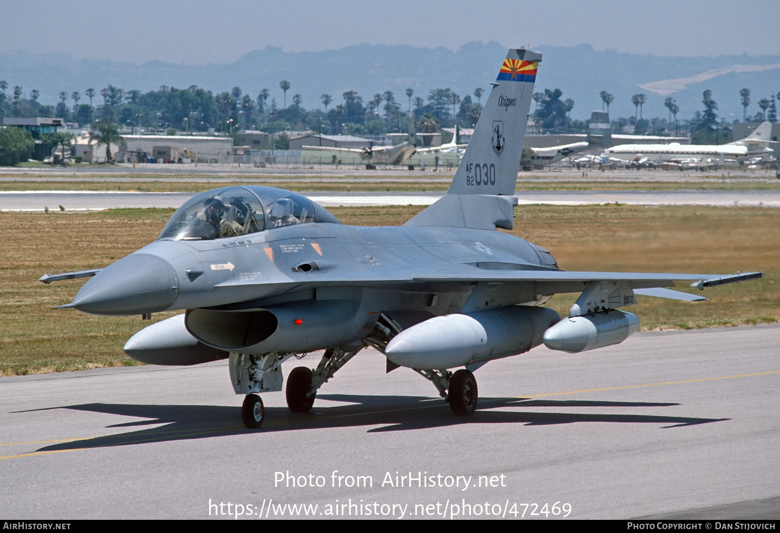 Aircraft Photo of 82-1030 / AF82-030 | General Dynamics F-16B Fighting Falcon | USA - Air Force | AirHistory.net #472469