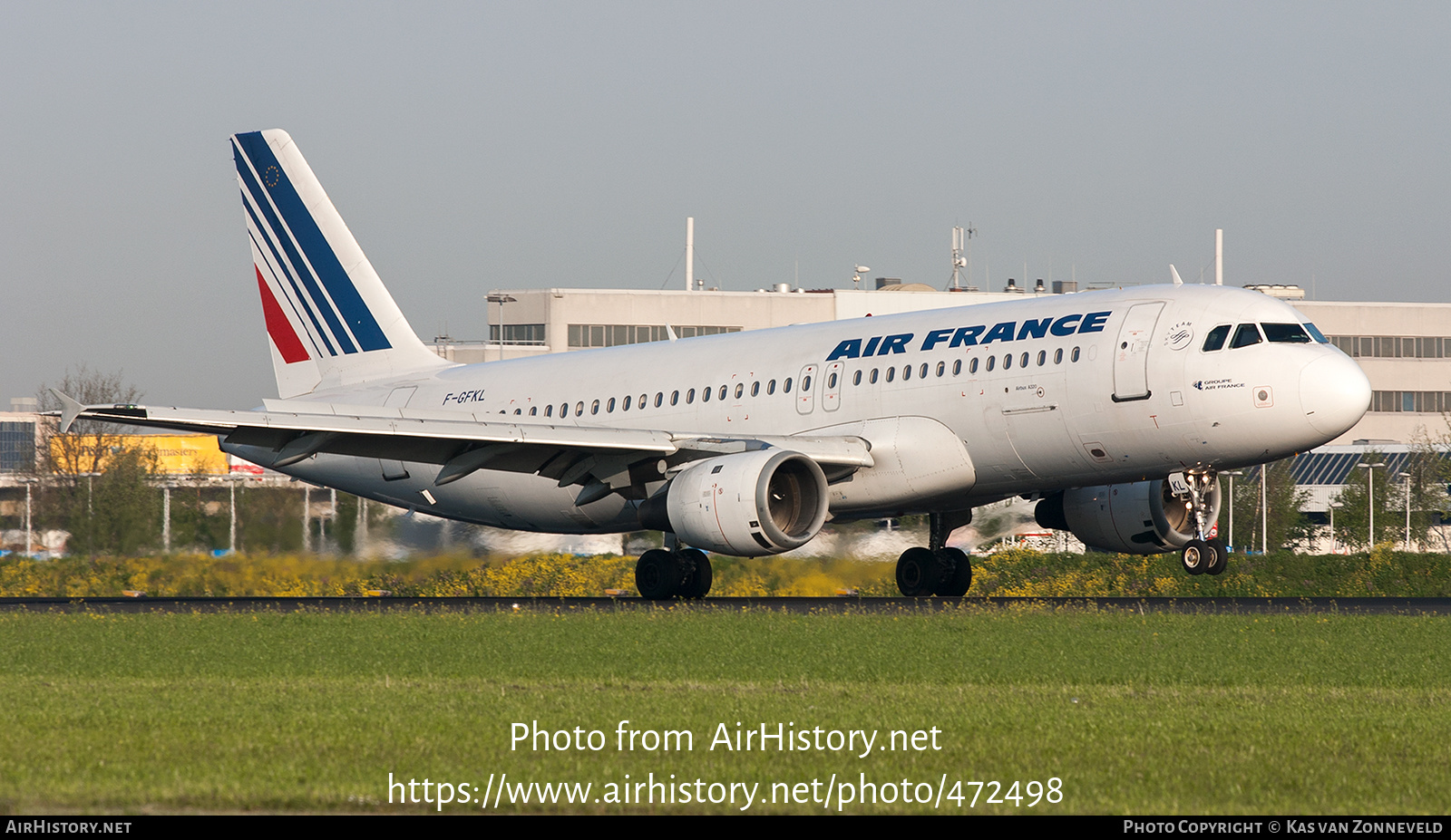 Aircraft Photo of F-GFKL | Airbus A320-211 | Air France | AirHistory.net #472498