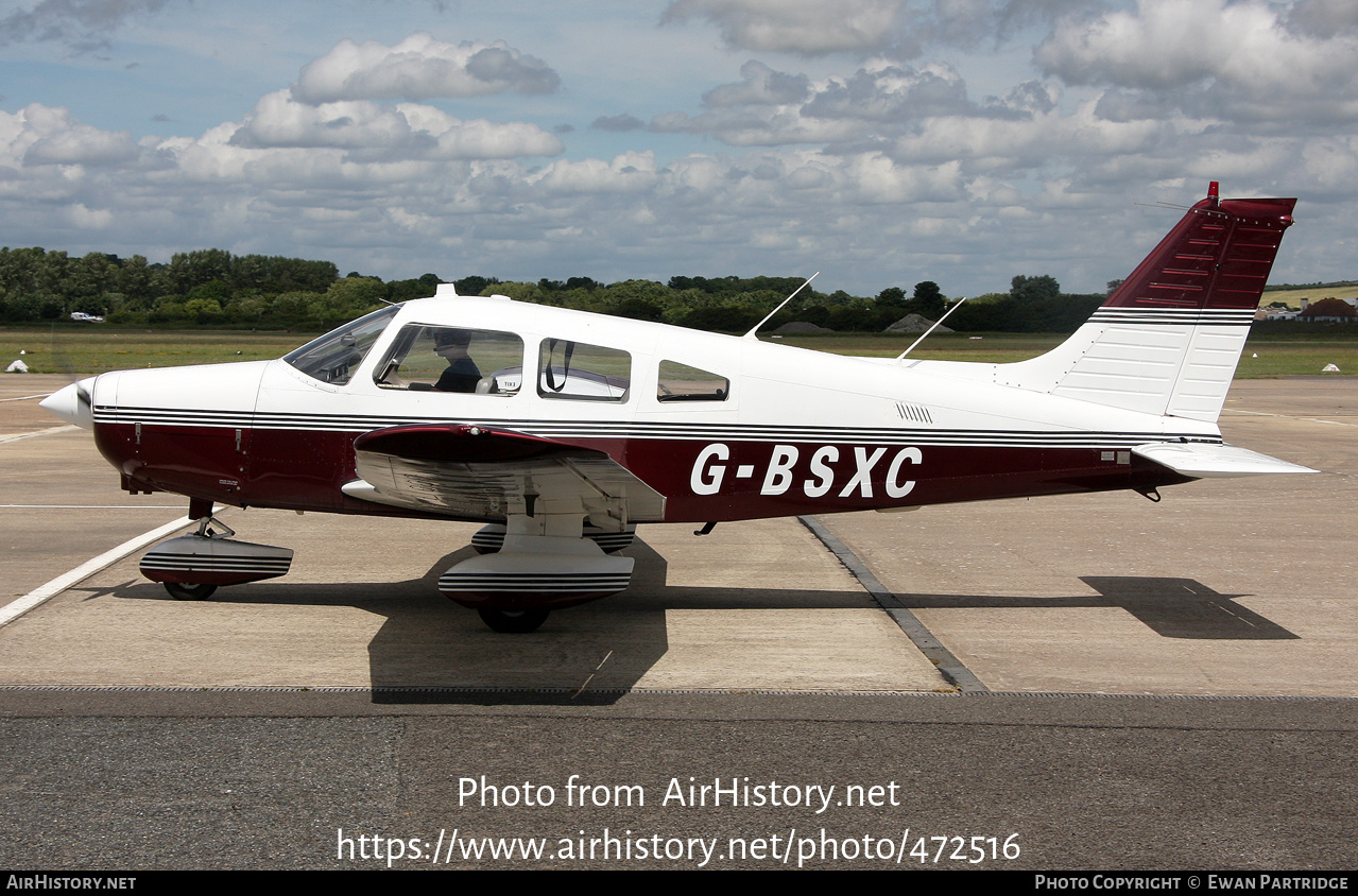 Aircraft Photo of G-BSXC | Piper PA-28-161 Cherokee Warrior II | AirHistory.net #472516