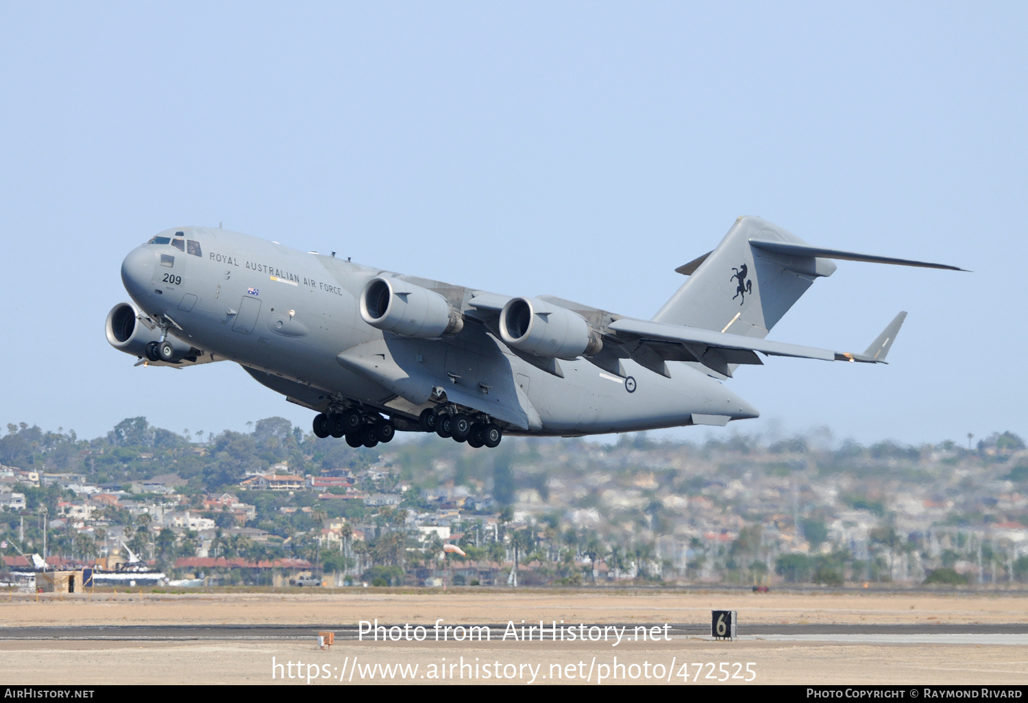 Aircraft Photo of A41-209 | Boeing C-17A Globemaster III | Australia - Air Force | AirHistory.net #472525