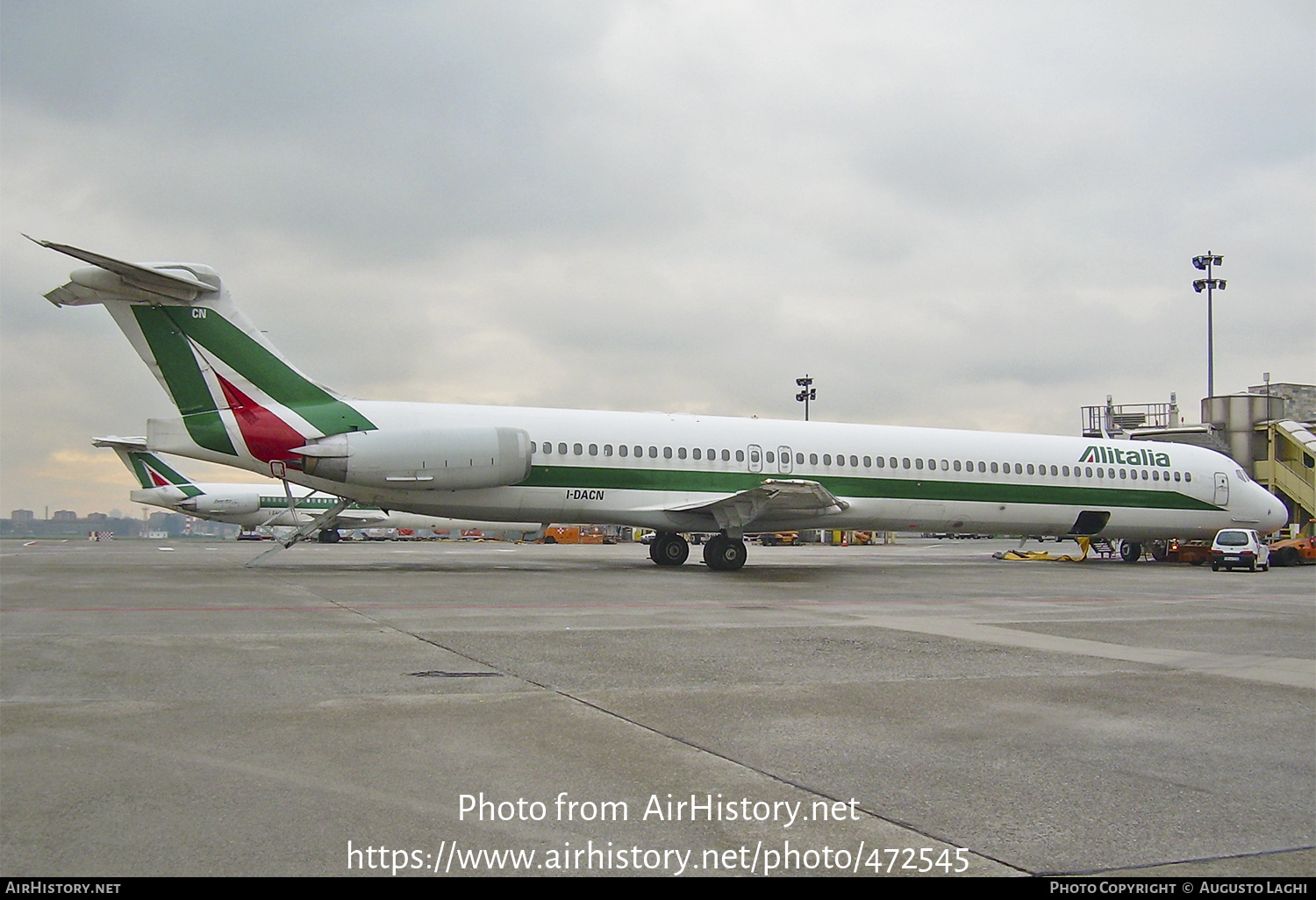 Aircraft Photo of I-DACN | McDonnell Douglas MD-82 (DC-9-82) | Alitalia | AirHistory.net #472545