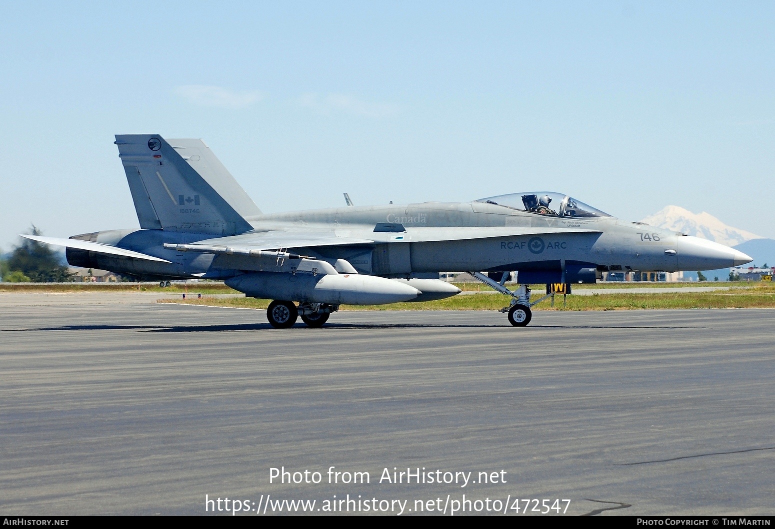 Aircraft Photo of 188746 | McDonnell Douglas CF-188 Hornet | Canada - Air Force | AirHistory.net #472547