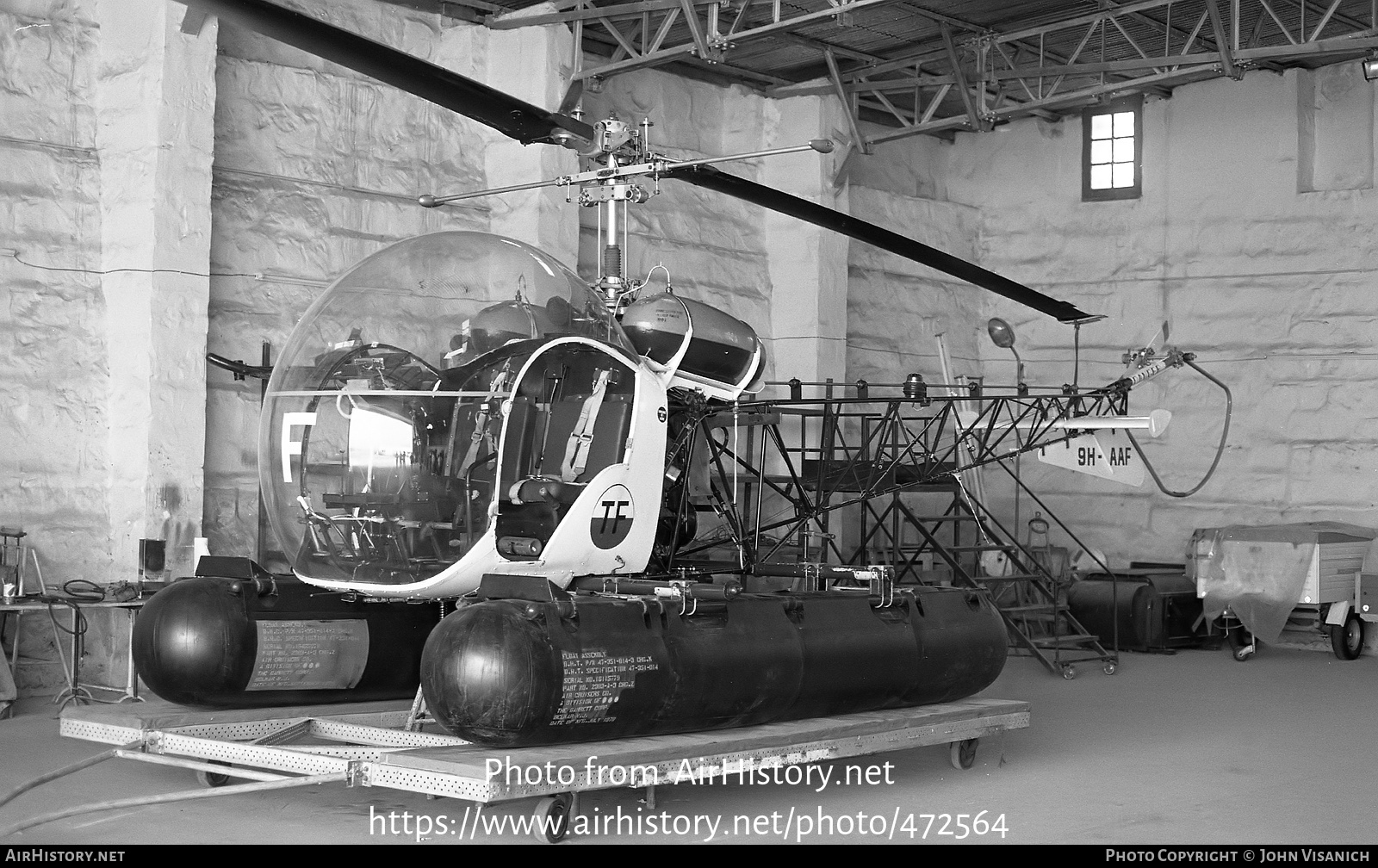 Aircraft Photo of 9H-AAF | Agusta AB-47G-2 | Malta - Air Force | AirHistory.net #472564