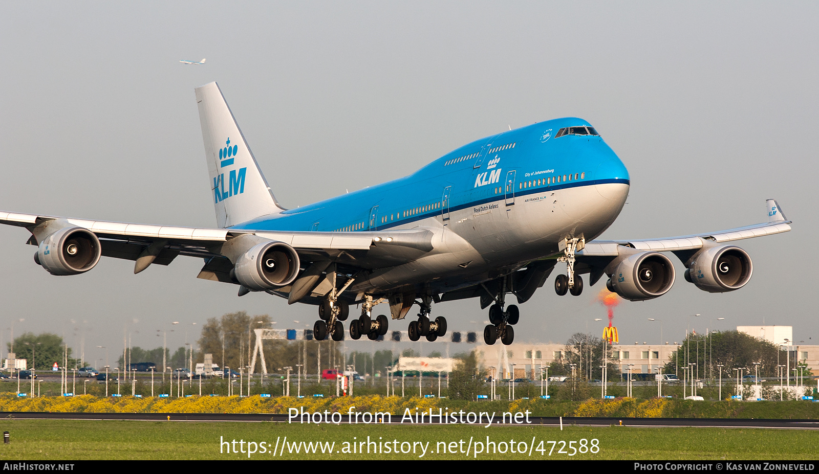 Aircraft Photo of PH-BFY | Boeing 747-406M | KLM - Royal Dutch Airlines | AirHistory.net #472588