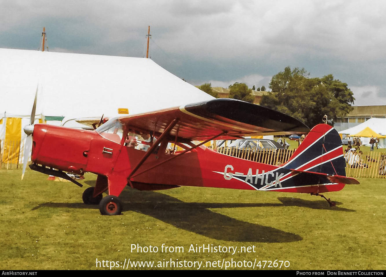 Aircraft Photo of G-AHCK | Auster J-1N Alpha | AirHistory.net #472670