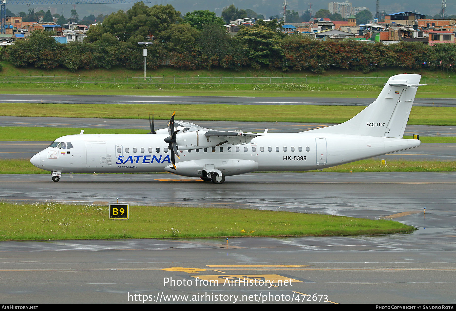 Aircraft Photo Of FAC-1197 / HK-5398 | ATR ATR-72-600 (ATR-72-212A ...