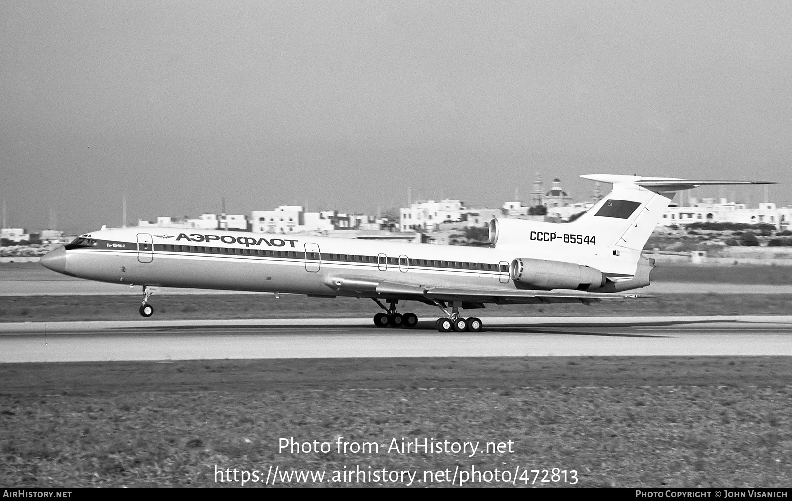 Aircraft Photo of CCCP-85544 | Tupolev Tu-154B-2 | Aeroflot | AirHistory.net #472813