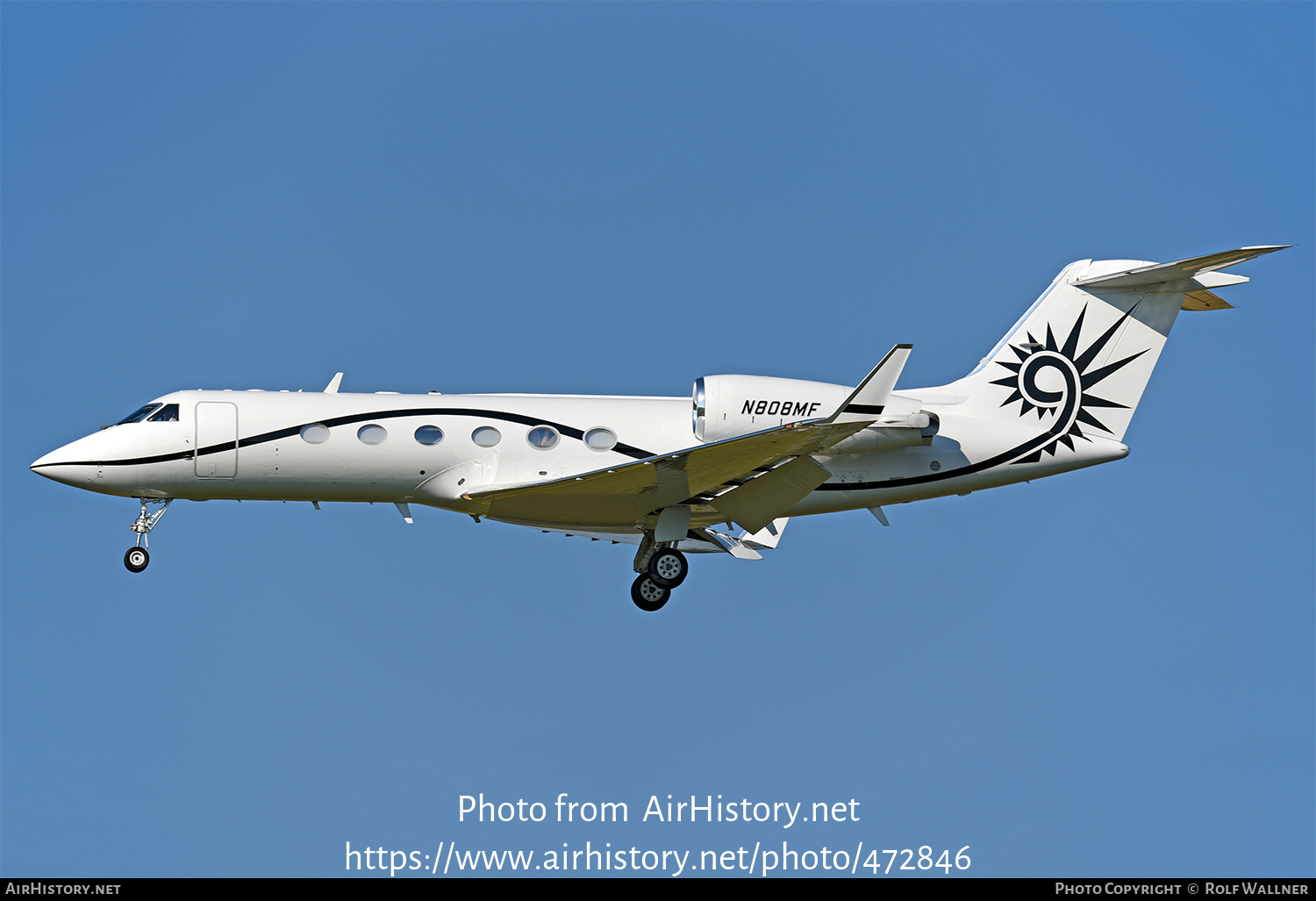 Aircraft Photo of N808MF | Gulfstream Aerospace G-IV Gulfstream IV-SP | AirHistory.net #472846