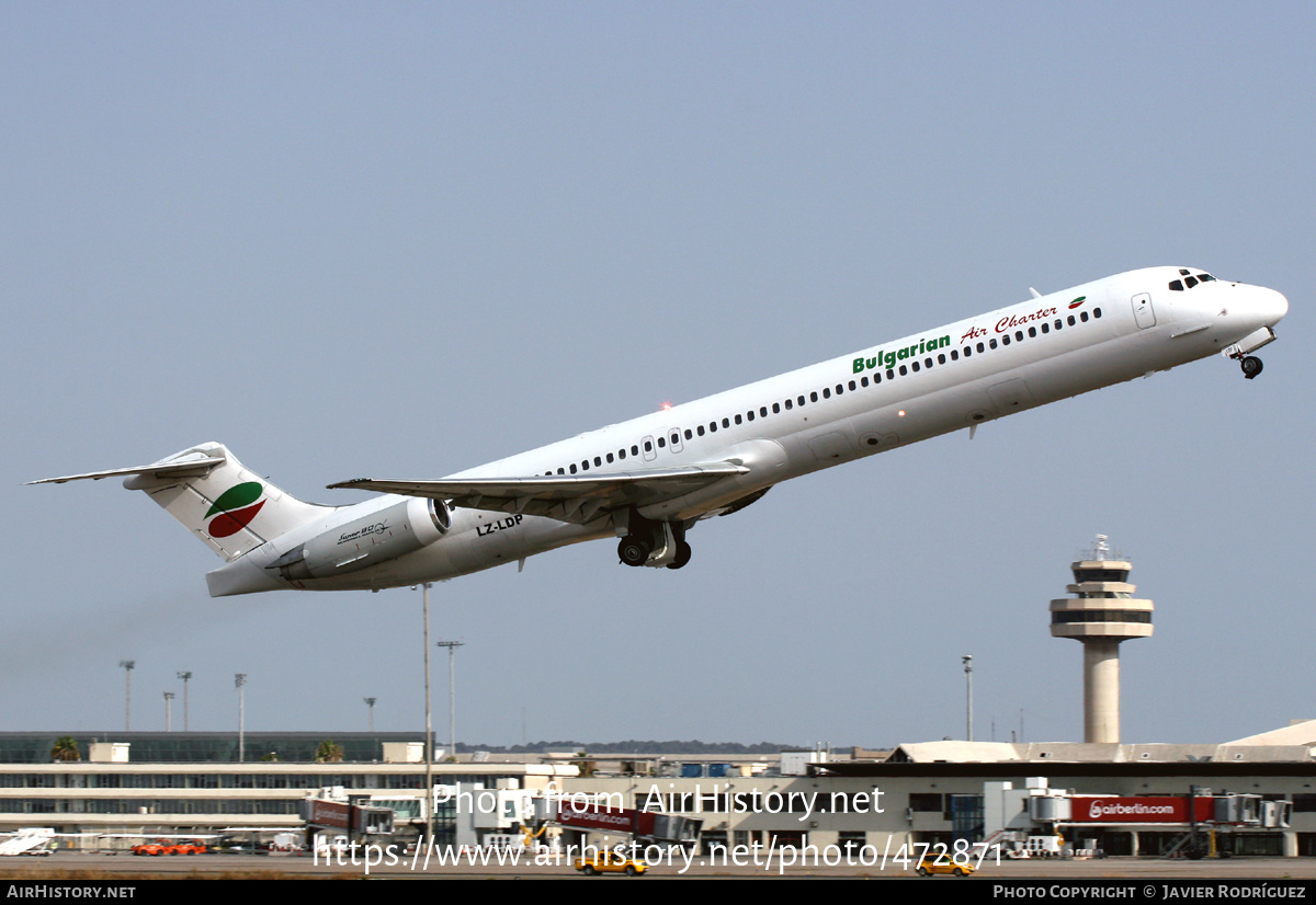 Aircraft Photo of LZ-LDP | McDonnell Douglas MD-82 (DC-9-82) | Bulgarian Air Charter | AirHistory.net #472871