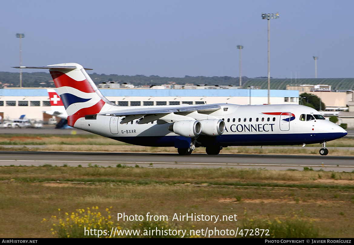 Aircraft Photo of G-BXAR | British Aerospace Avro 146-RJ100 | BA Connect | AirHistory.net #472872