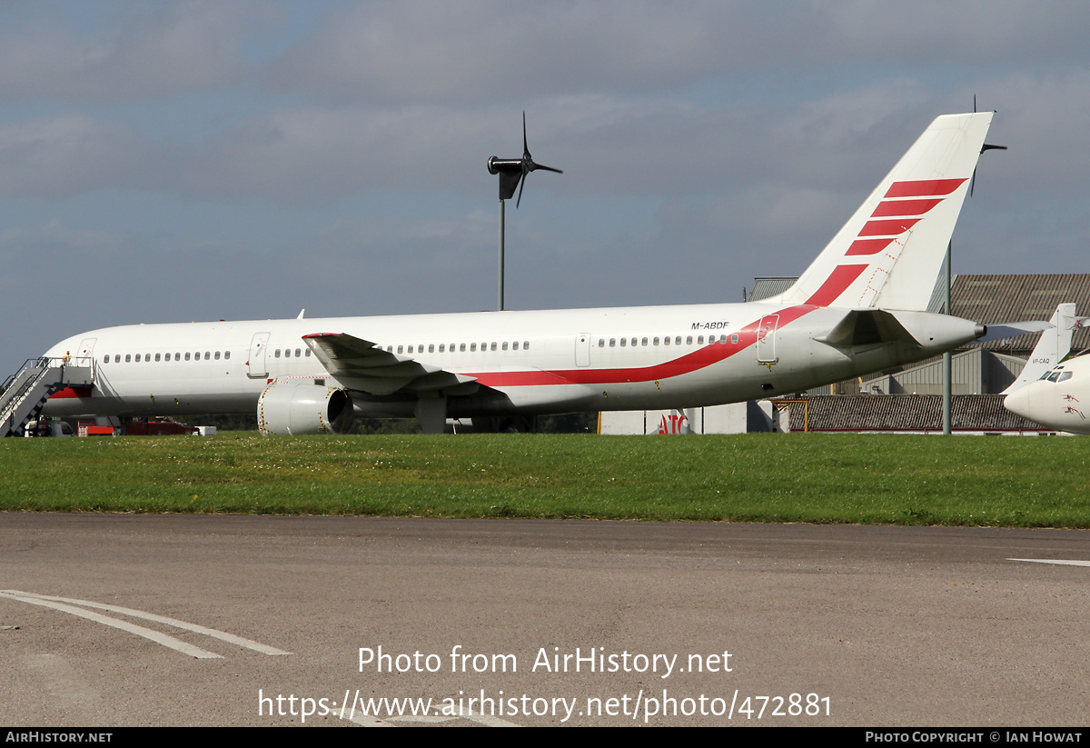 Aircraft Photo of M-ABDF | Boeing 757-23N | AirHistory.net #472881