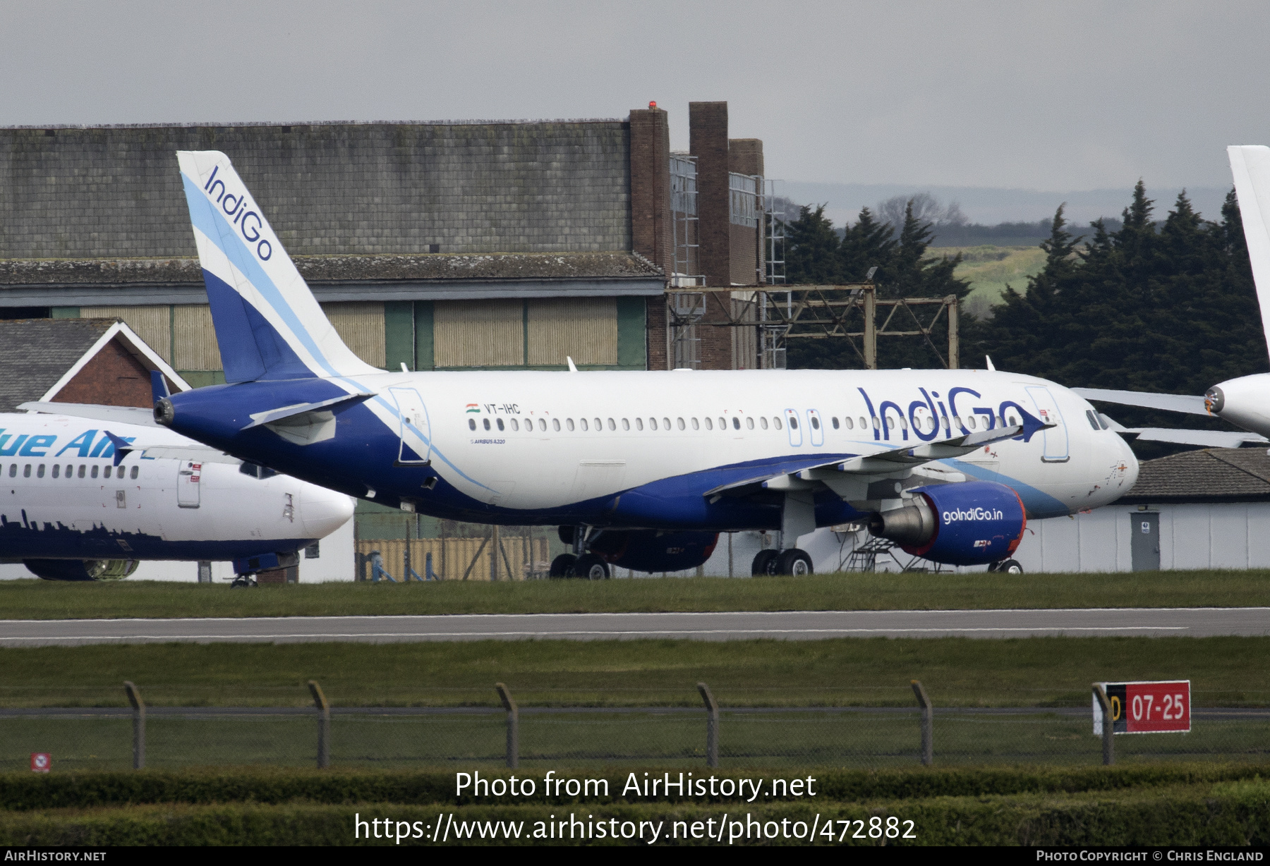 Aircraft Photo of VT-IHC | Airbus A320-214 | IndiGo | AirHistory.net #472882