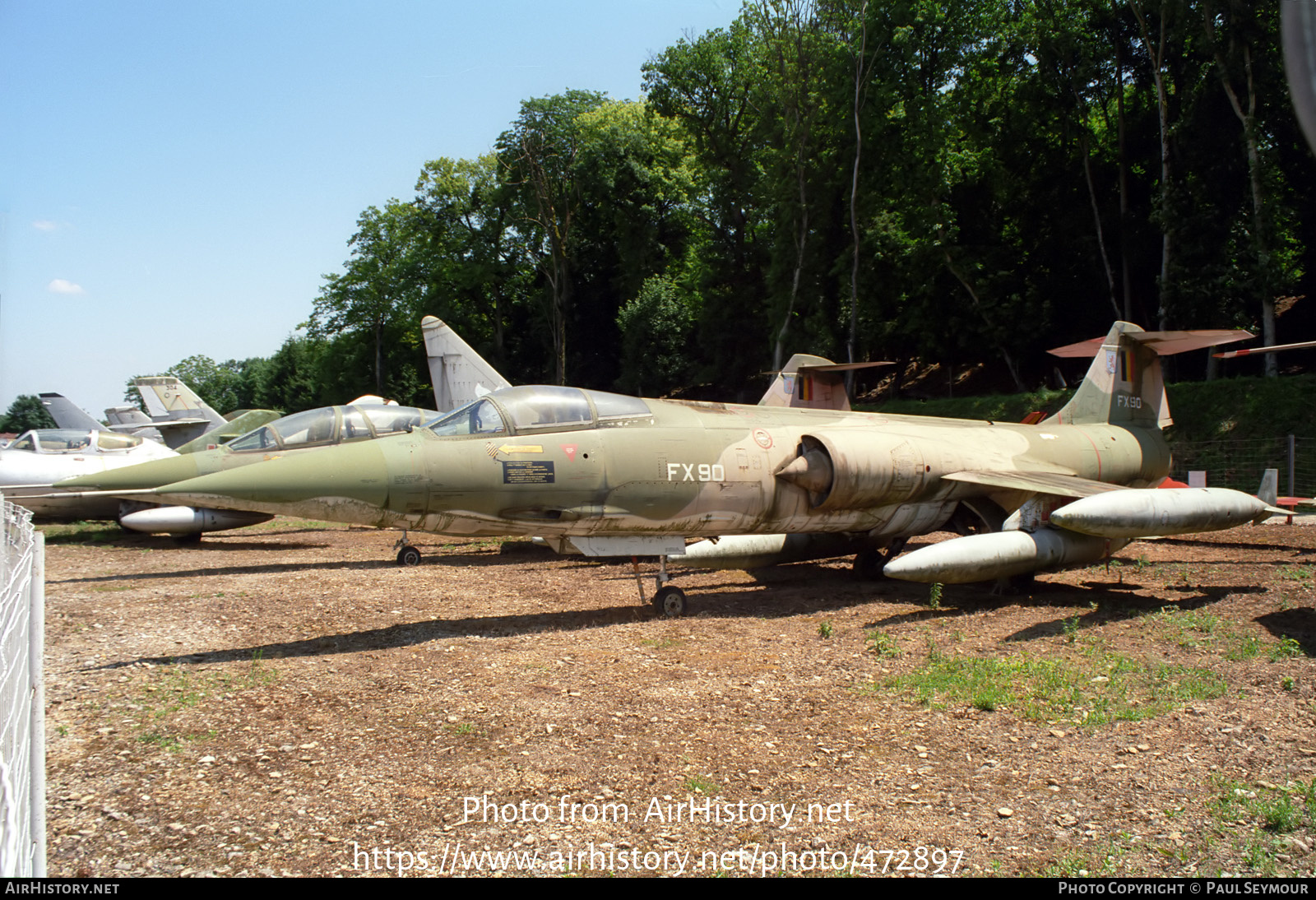 Aircraft Photo of FX90 | Lockheed F-104G Starfighter | Belgium - Air Force | AirHistory.net #472897