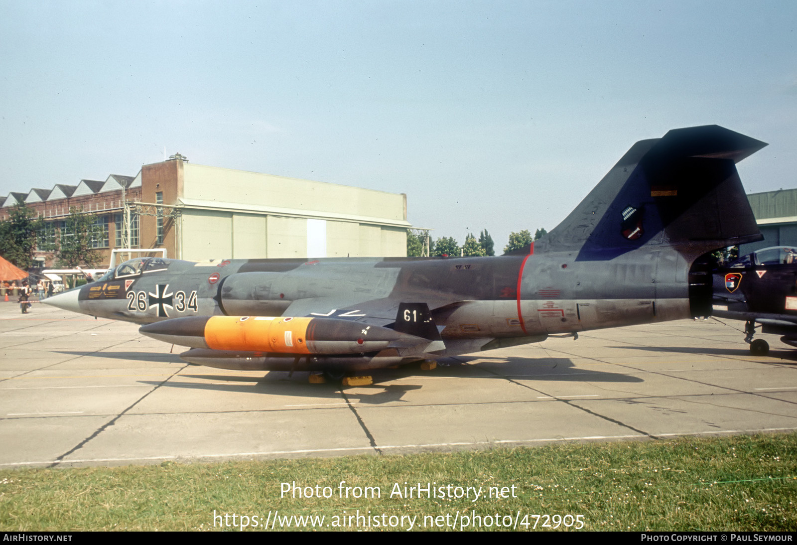 Aircraft Photo of 2634 | Lockheed F-104G Starfighter | Germany - Air Force | AirHistory.net #472905