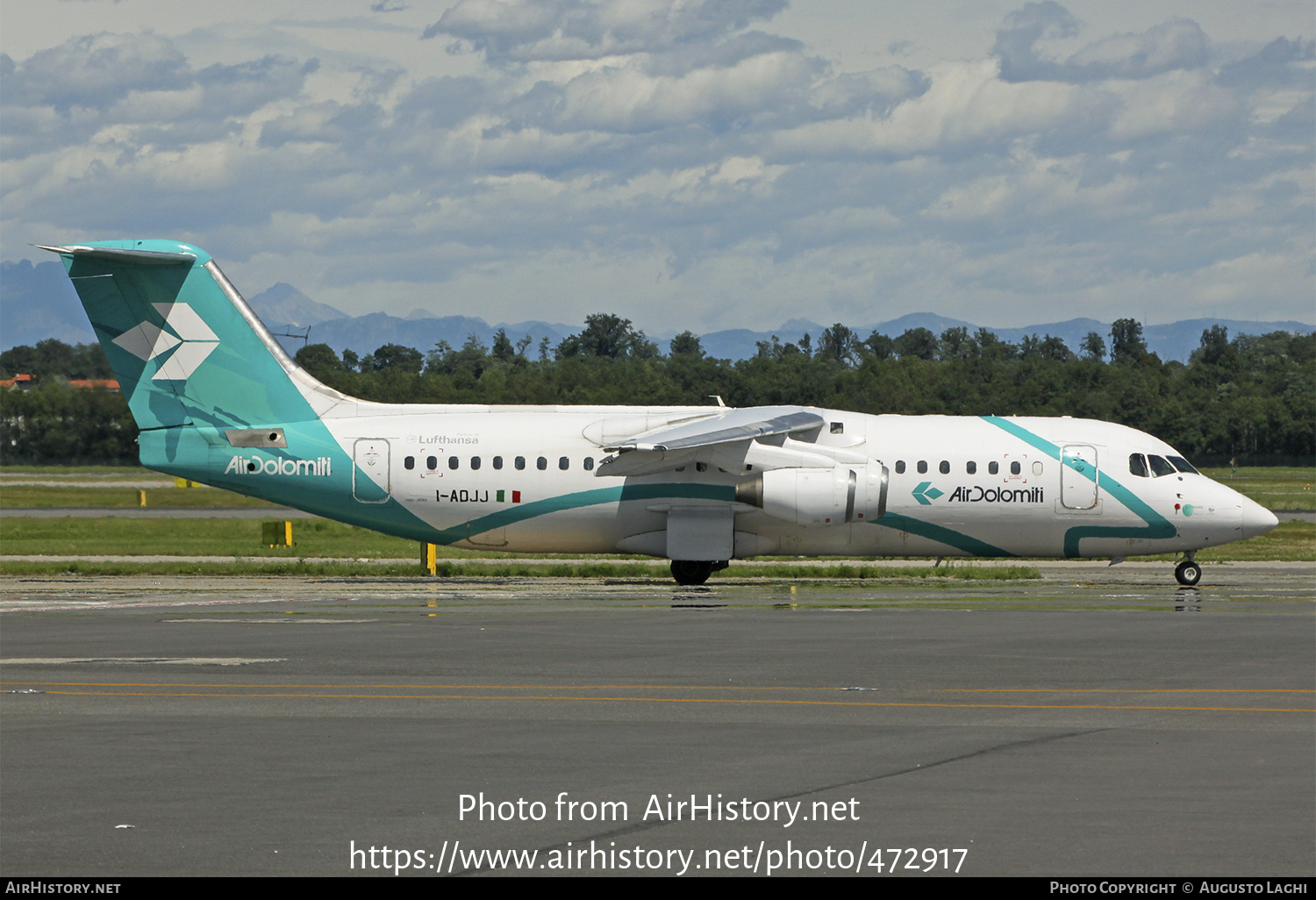 Aircraft Photo of I-ADJJ | British Aerospace BAe-146-300 | Air Dolomiti | AirHistory.net #472917