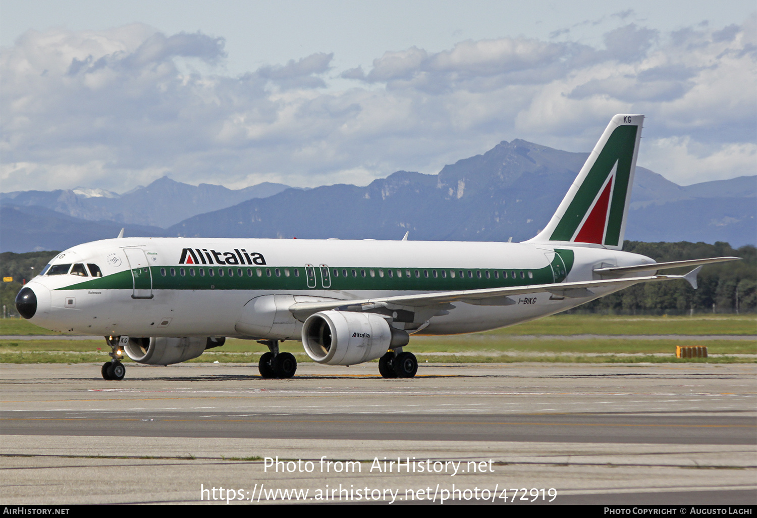 Aircraft Photo of I-BIKG | Airbus A320-214 | Alitalia | AirHistory.net #472919