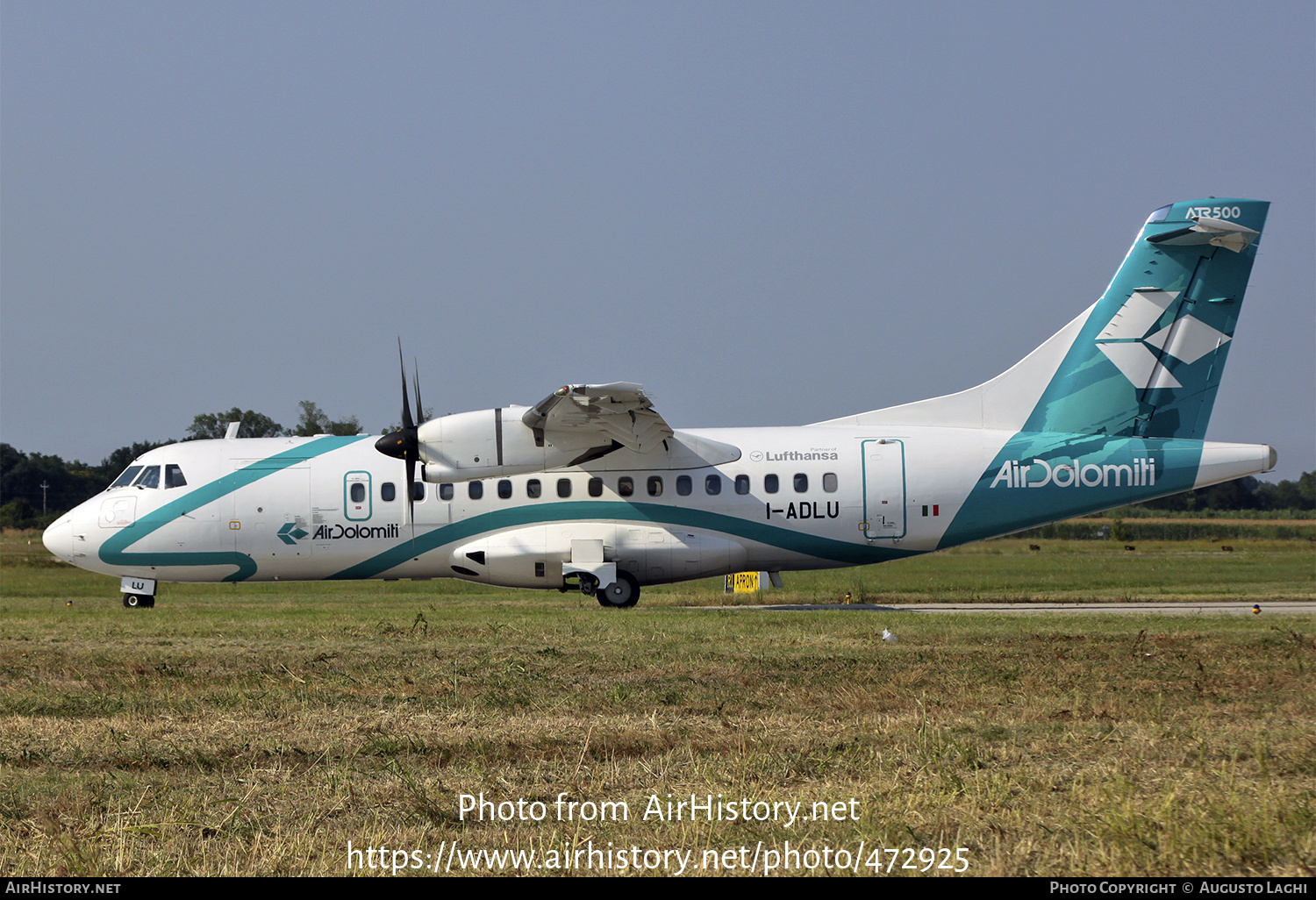 Aircraft Photo of I-ADLU | ATR ATR-42-500 | Air Dolomiti | AirHistory.net #472925